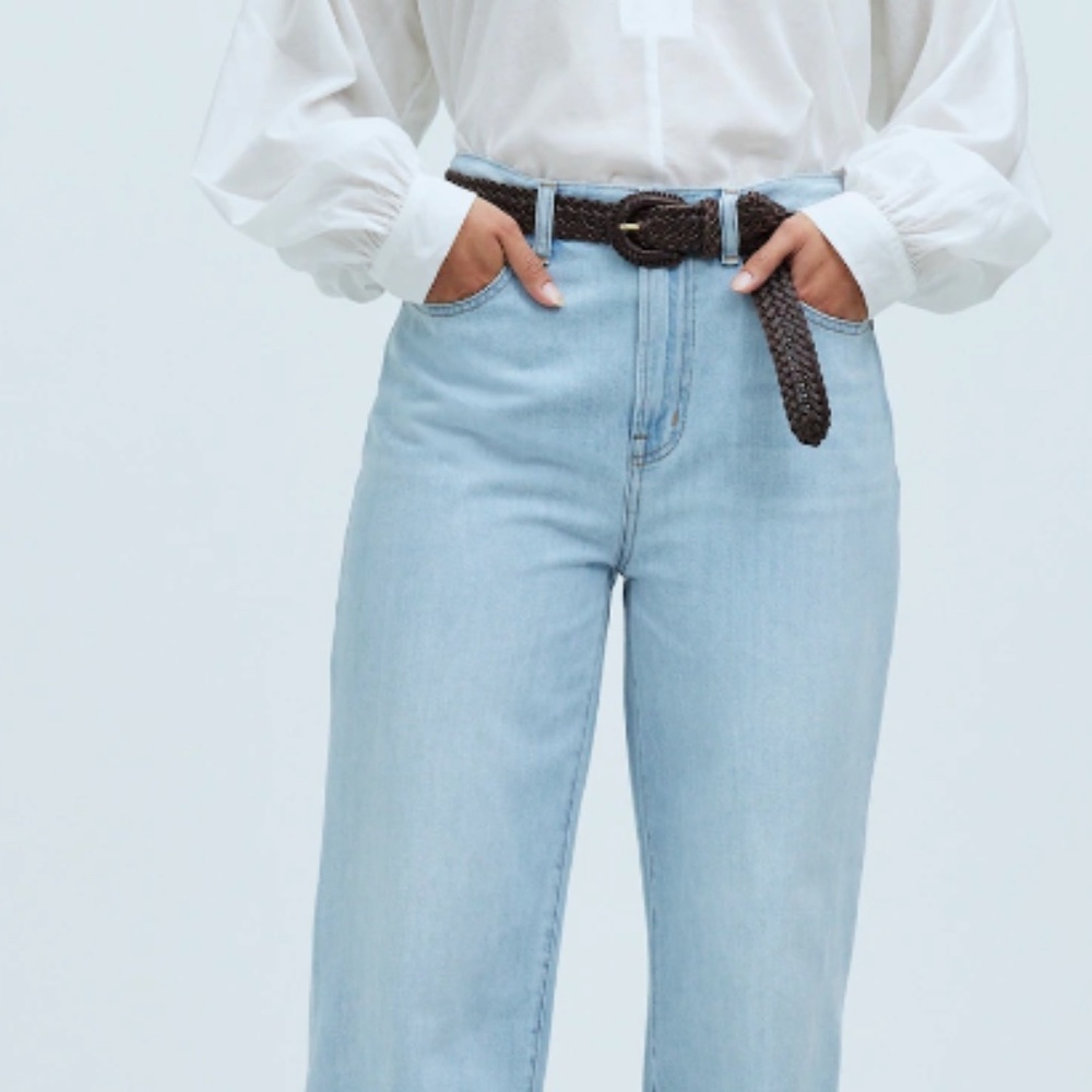 Madewell Perfect Vintage Wide Leg Crop - Petite 30